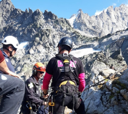 Intervention en montagne Image